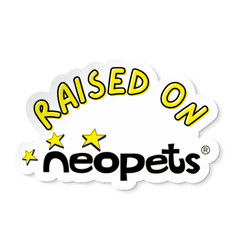 Raised on Neopets Sticker