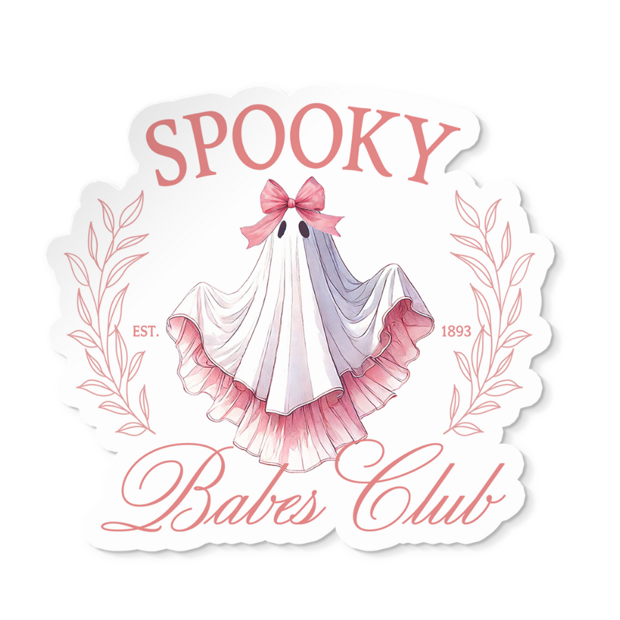 Spooky Babes Club Sticker