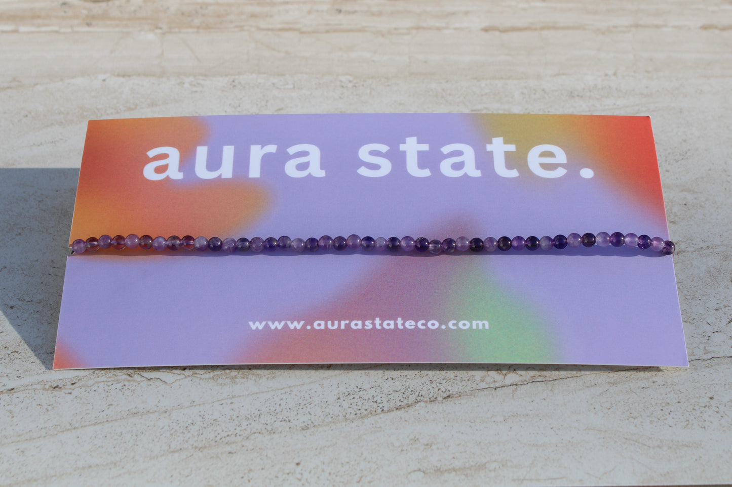 Amethyst Crystal Choker Necklace