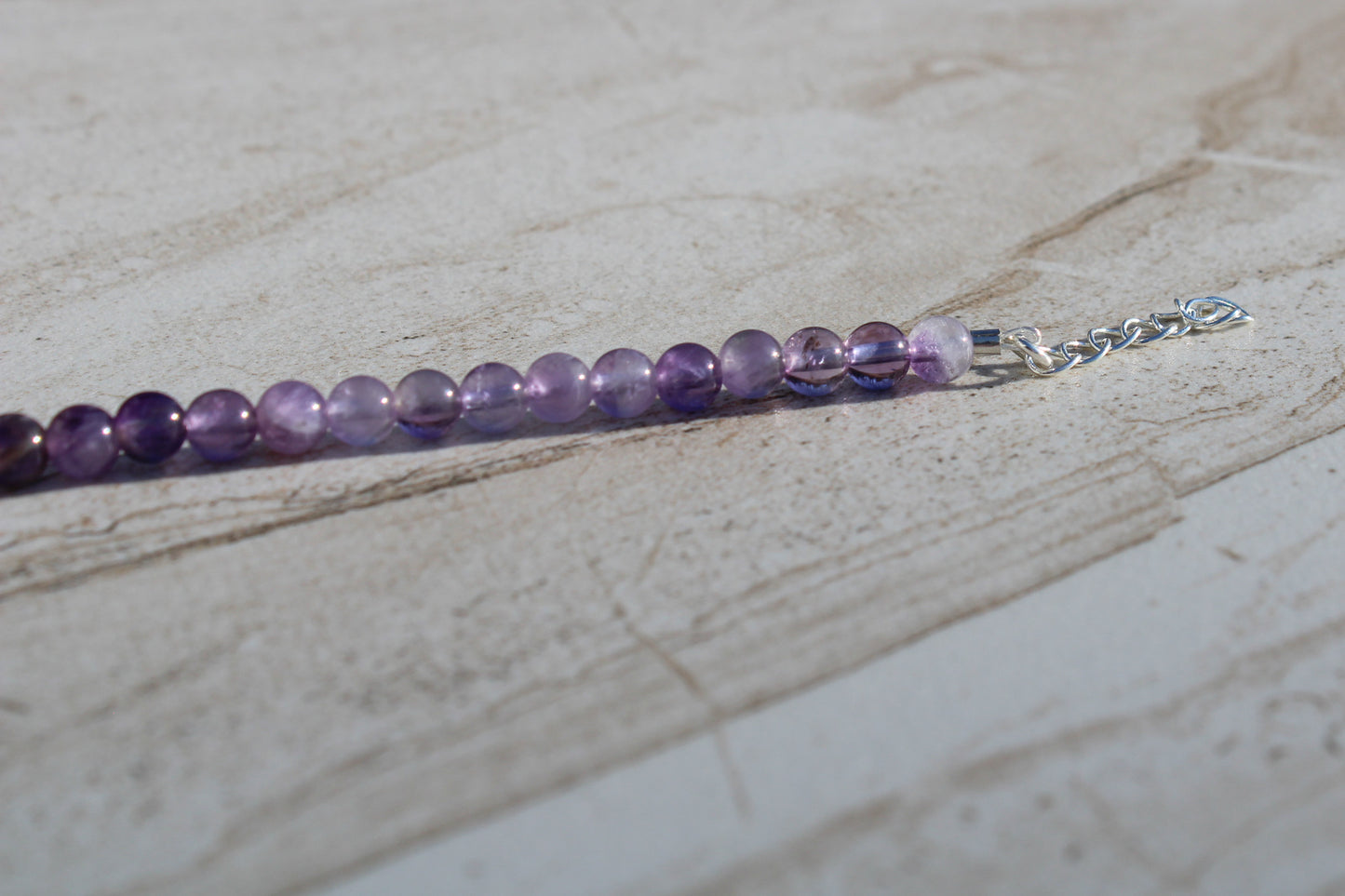 Amethyst Crystal Choker Necklace