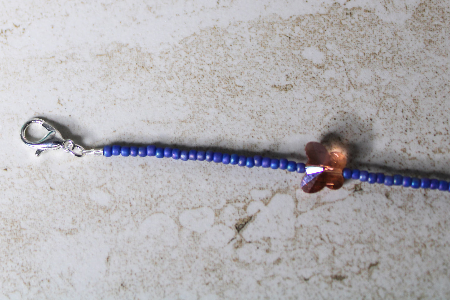 Close-up shot of the lobster clasp, highlighting its durability and secure closure.