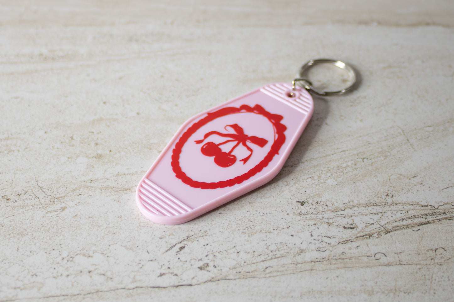 Coquette Cherries Keychain