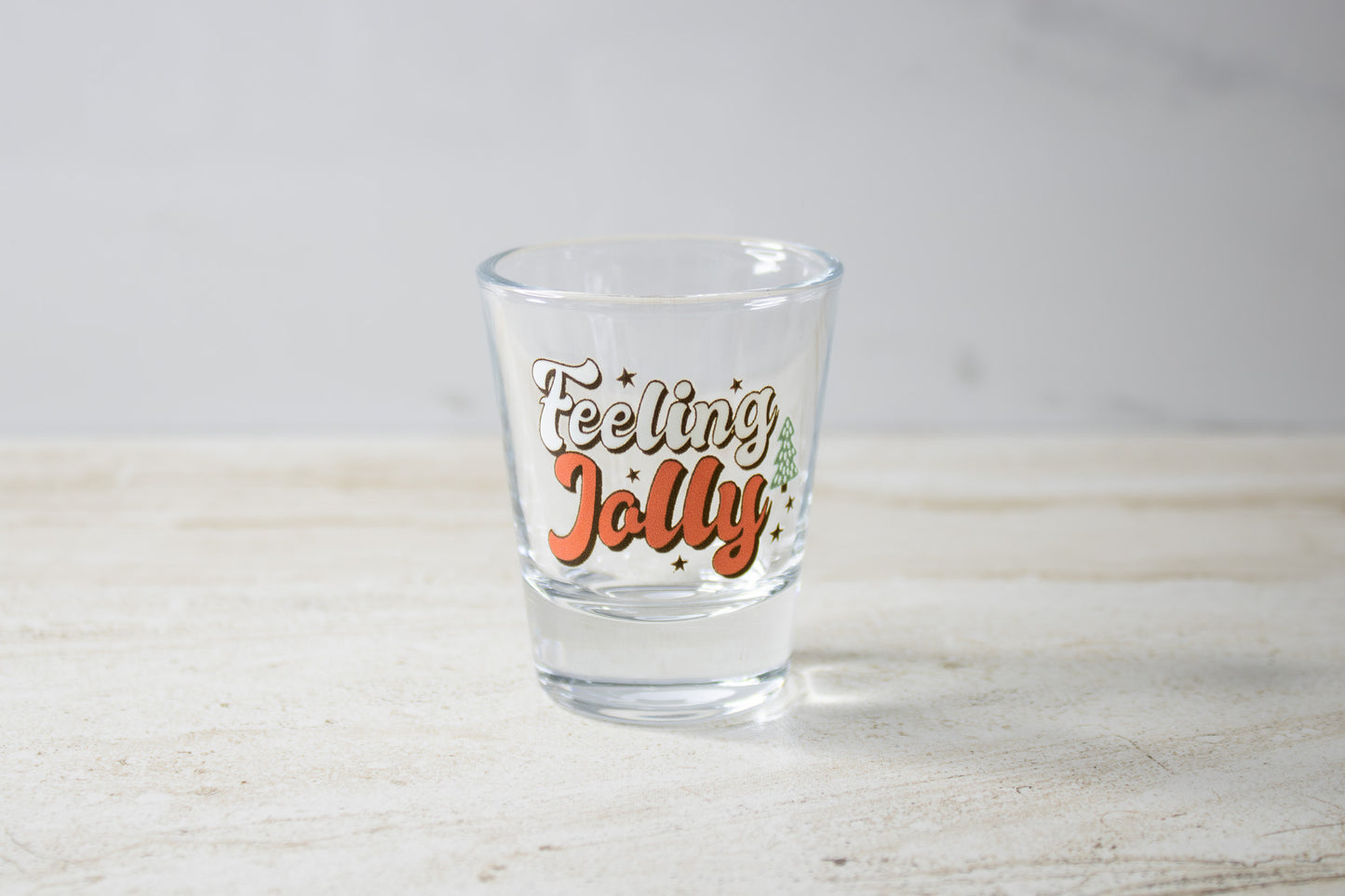 Feeling Jolly Shot Glass
