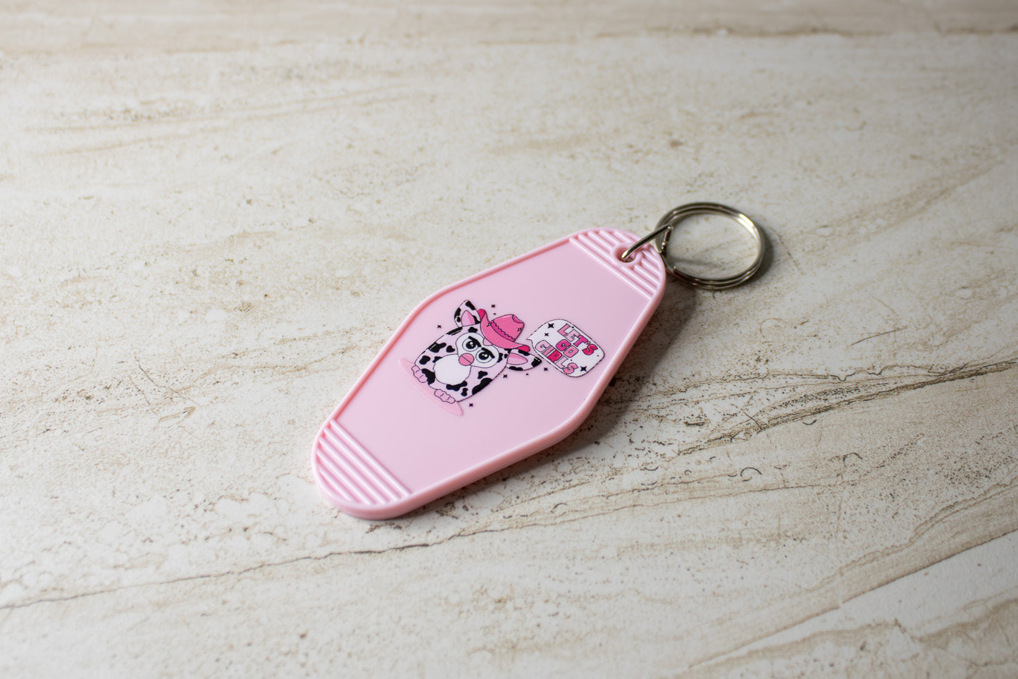 Let's Go Girls Keychain