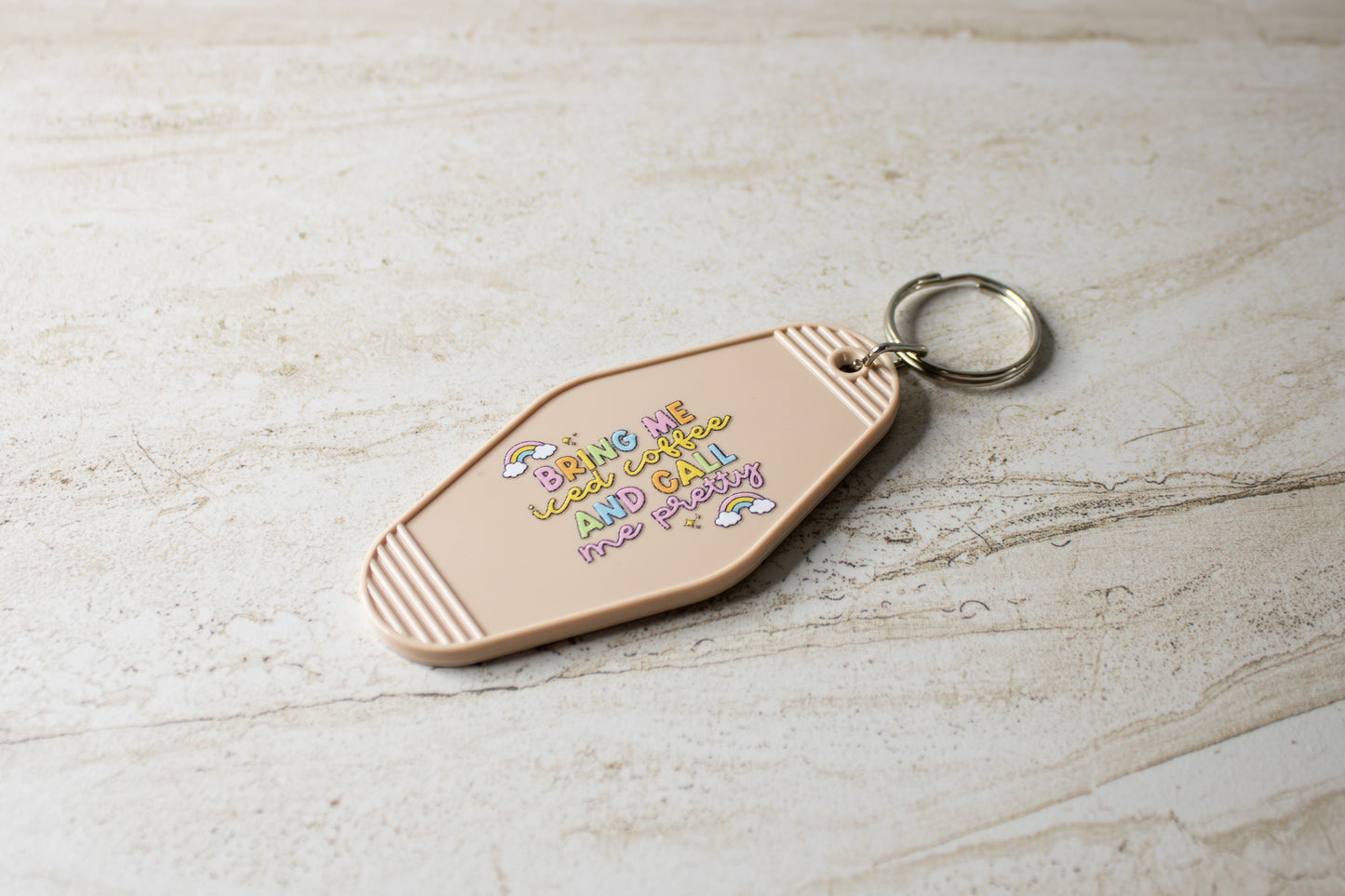 Bring Me Iced Coffee Keychain