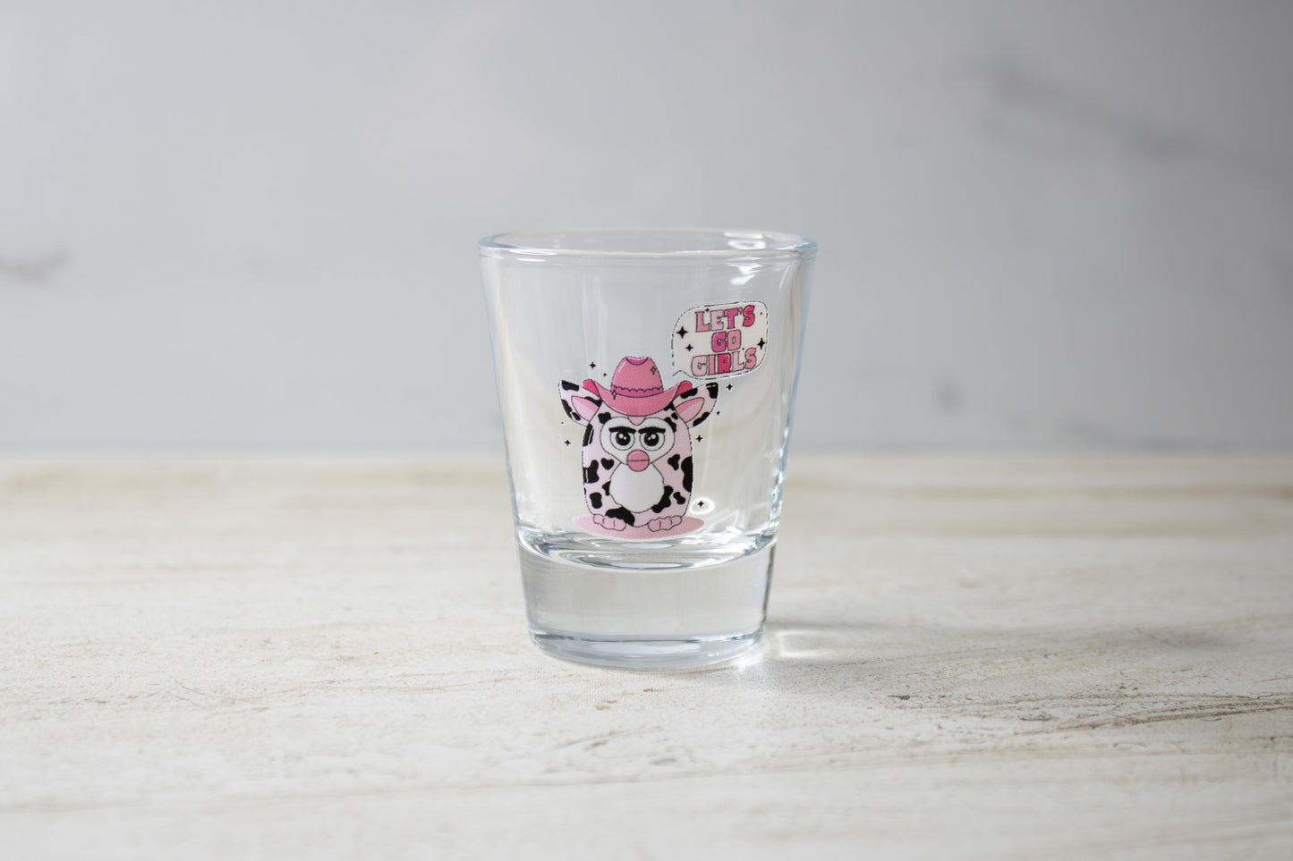 Let's Go Girls Shot Glass