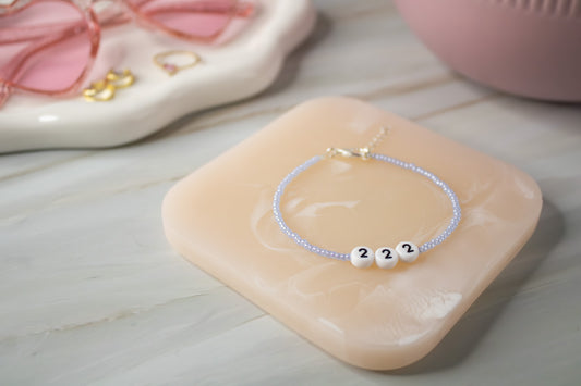 222 Angel Number Bracelet