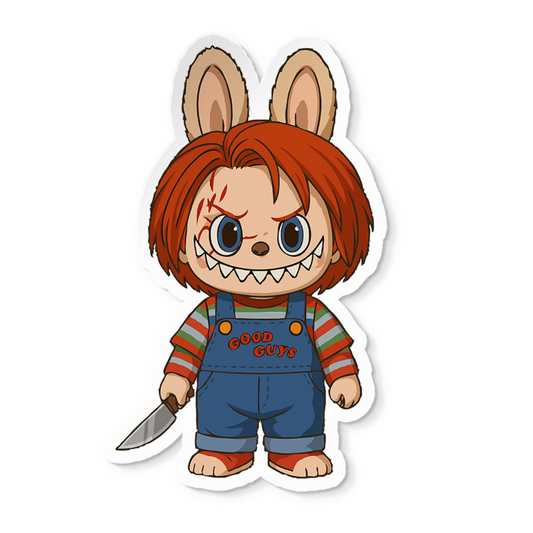 Chucky Labubu Sticker