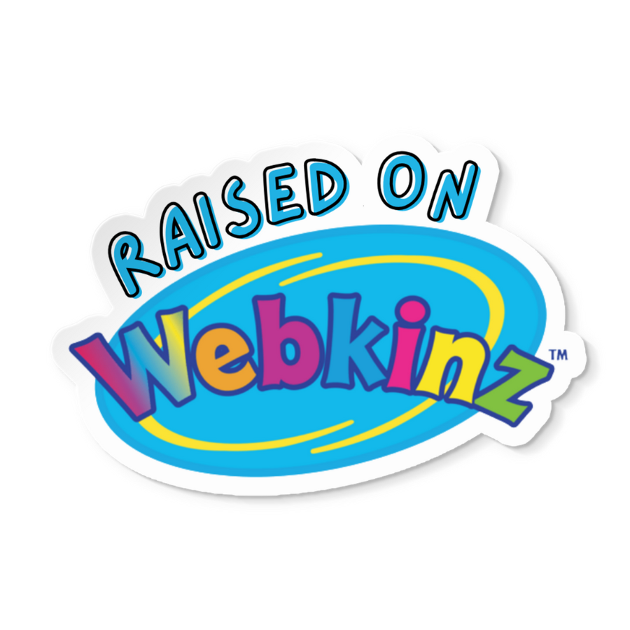 Raised on Webkinz Sticker