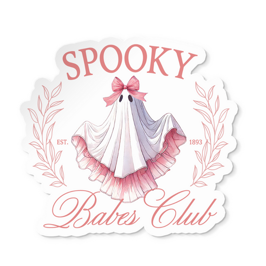 Spooky Babes Club Sticker