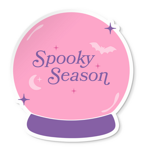 Spooky Season Crystal Ball Sticker