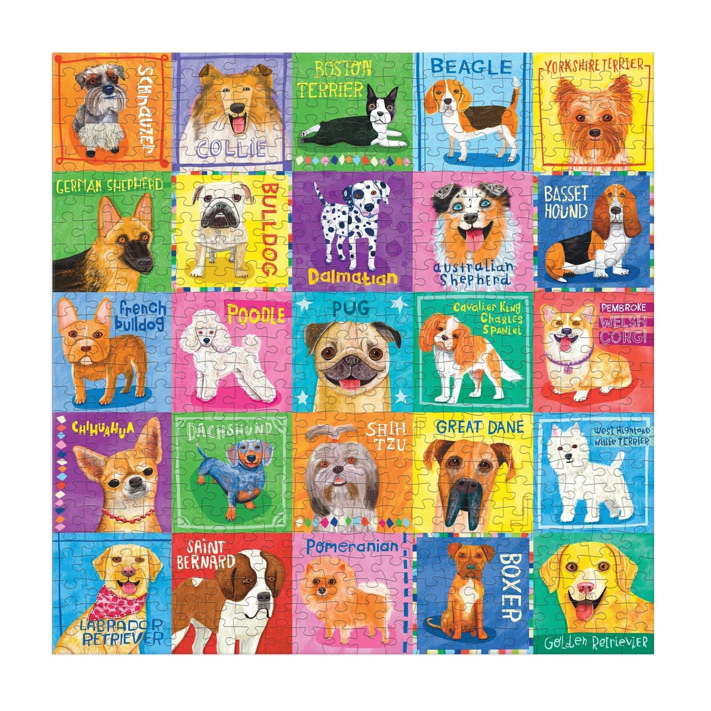 Pawsome Portraits 500 Piece Family Puzzle