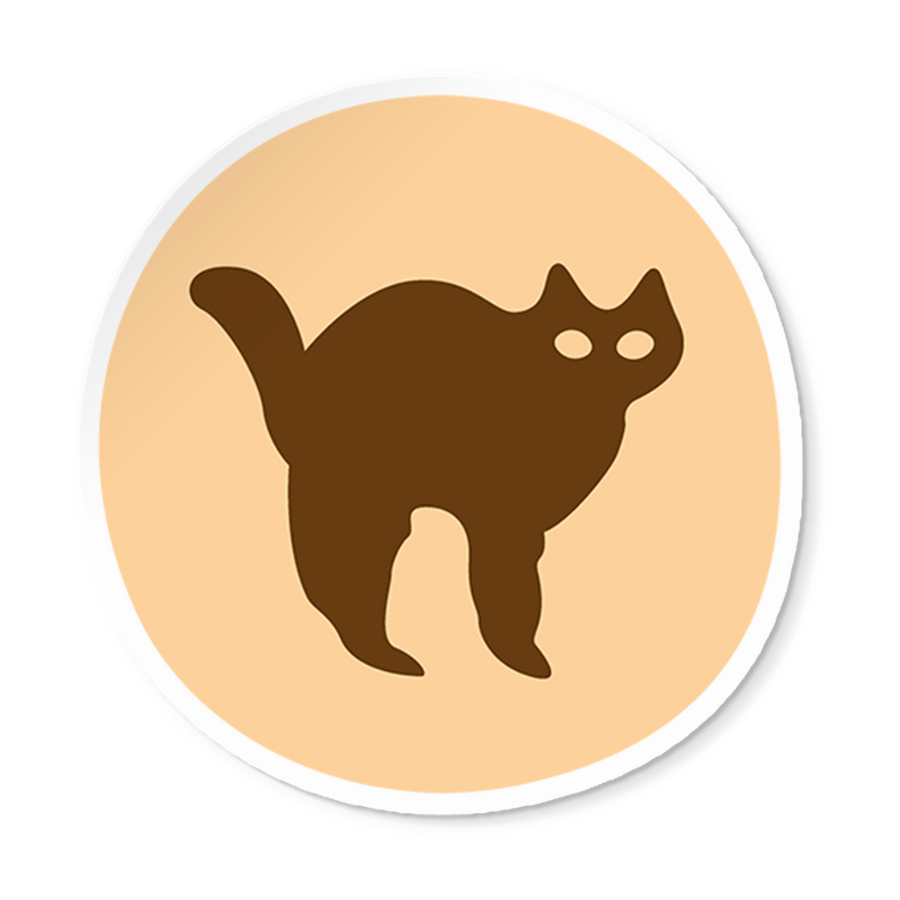 Cat Cookie Sticker