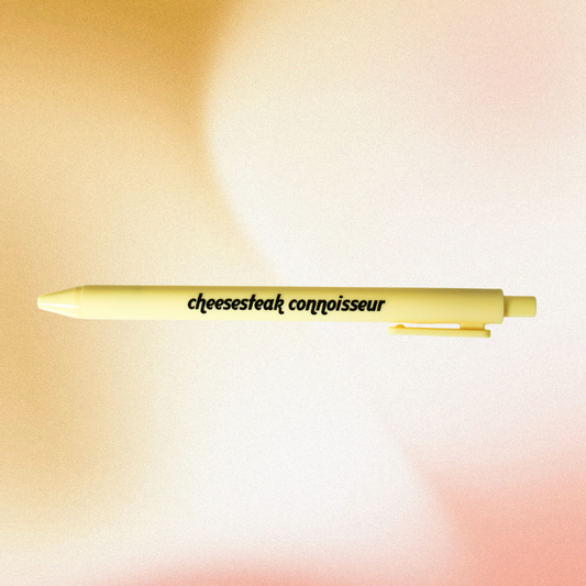 Cheesesteak Connoisseur Pen