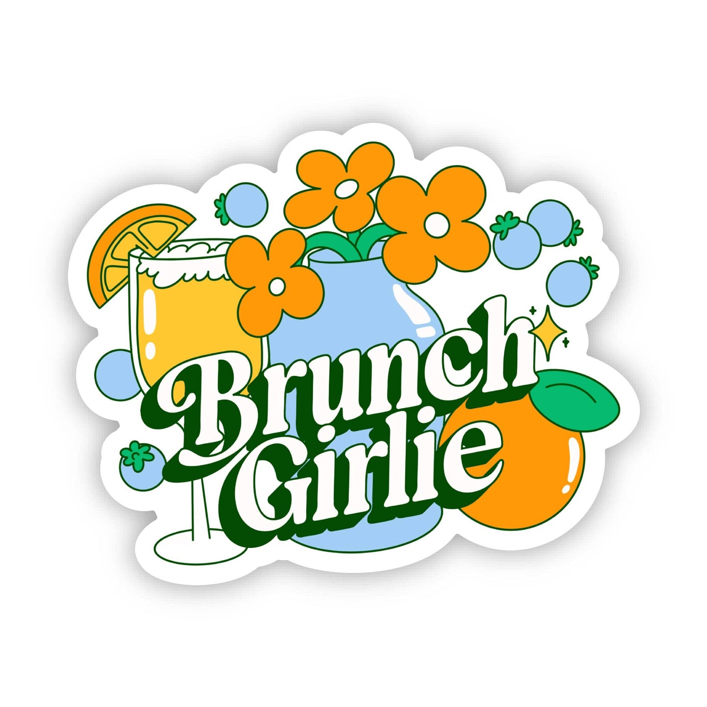 Brunch Girlie Sticker