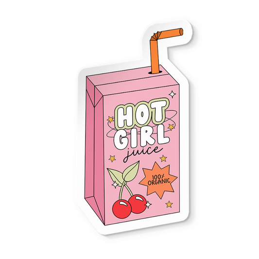 Hot Girl Juice Sticker