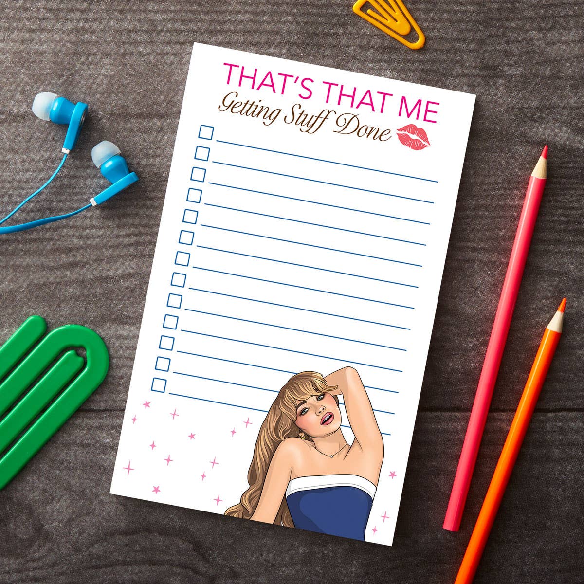 Sabrina Getting Stuff Done Notepad
