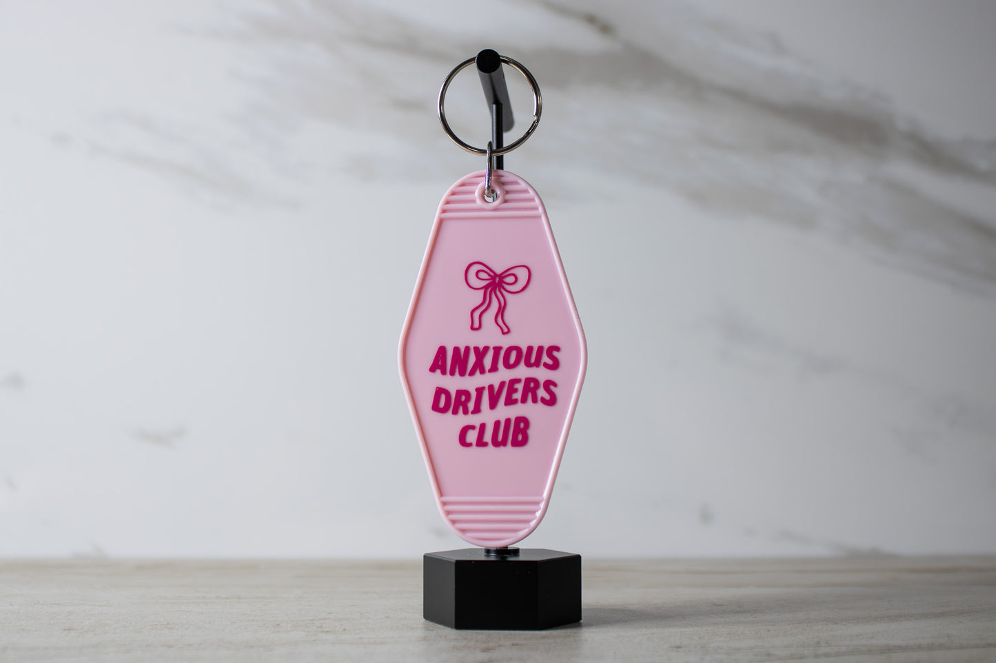 Anxious Drivers Club Keychain