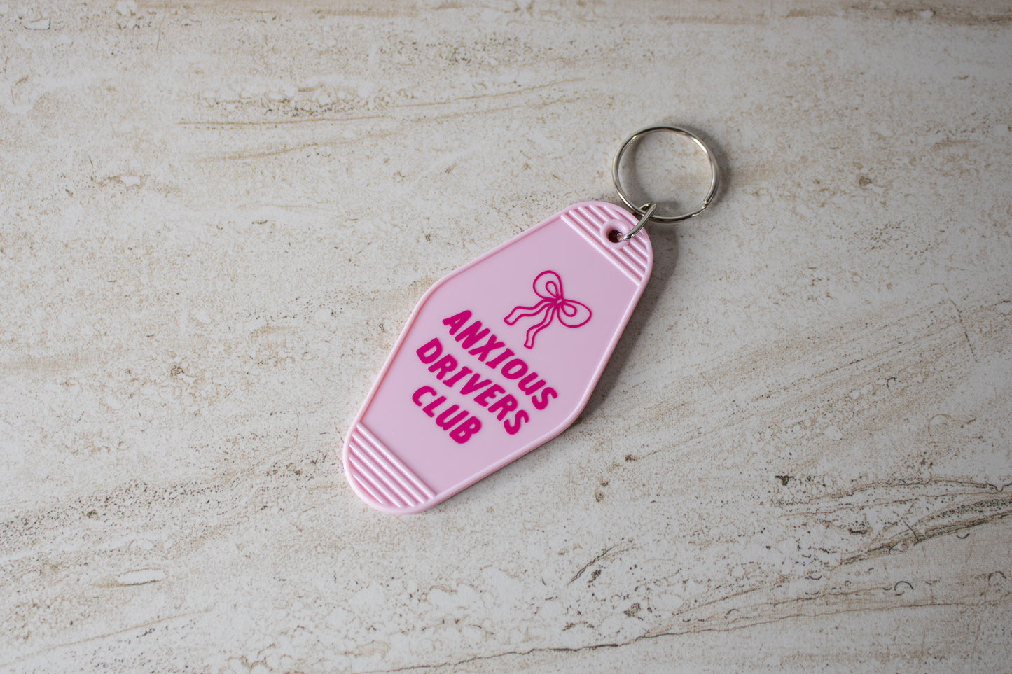 Anxious Drivers Club Keychain