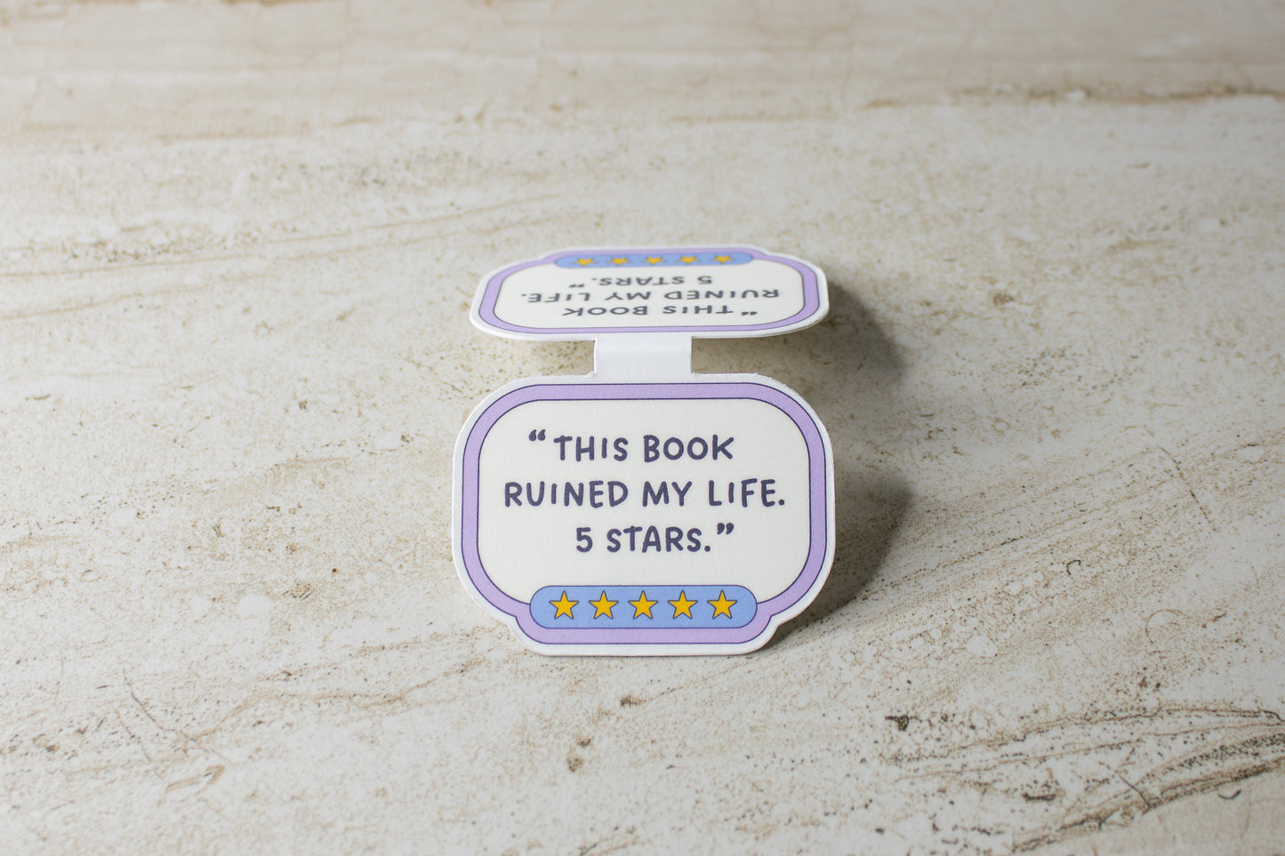 Book Review Magnetic Bookmark