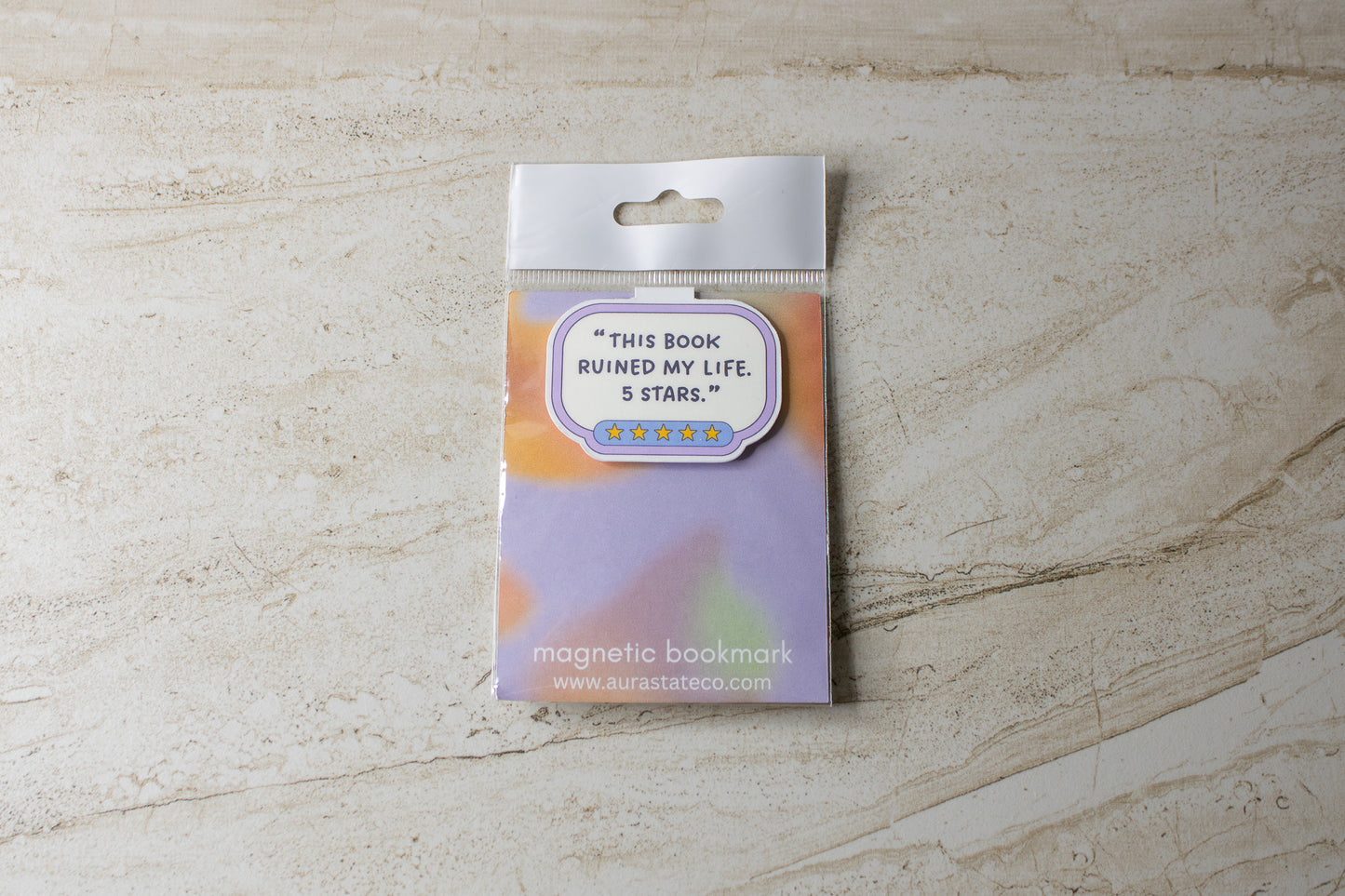 Book Review Magnetic Bookmark