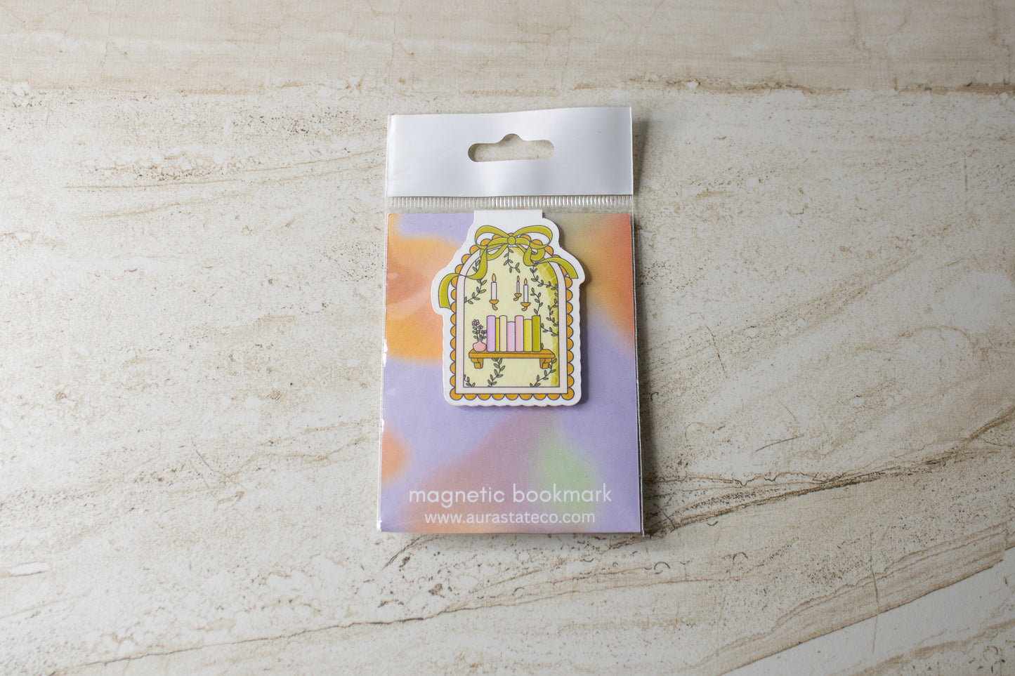 Bookshelf Frame Magnetic Bookmark