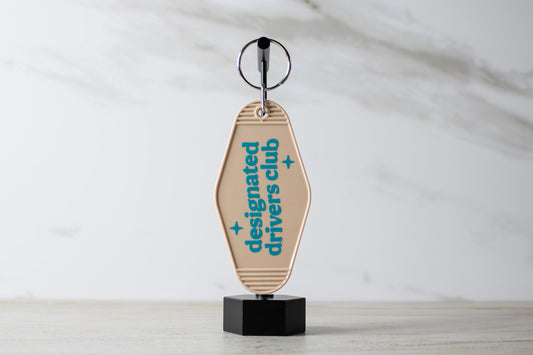 Designated Drivers Club Keychain