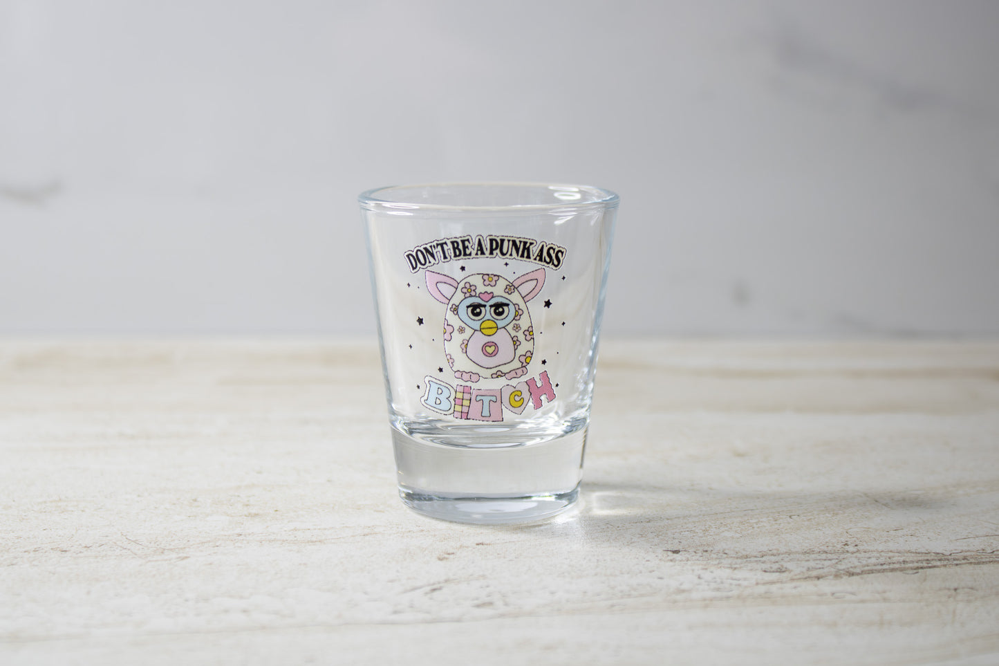 Don't Be a Punk Shot Glass