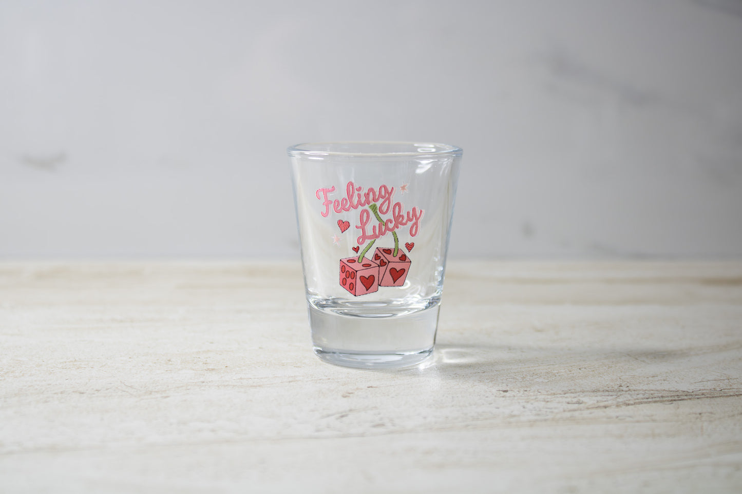 Feeling Lucky Shot Glass