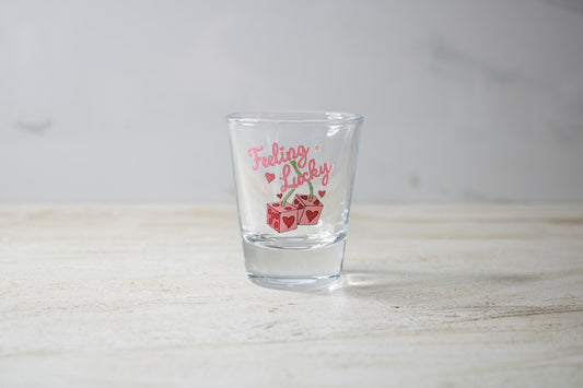 Feeling Lucky Shot Glass