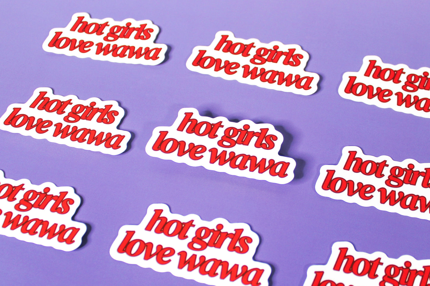 Hot Girls Love Wawa Sticker