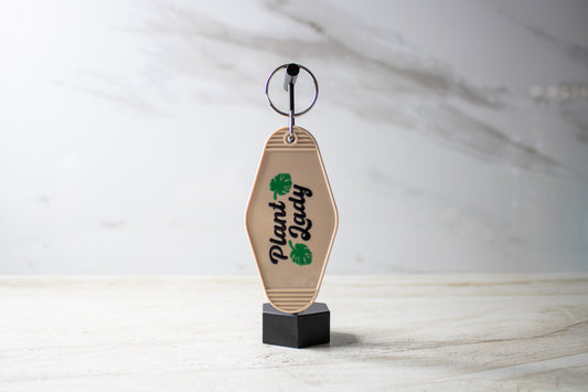 Plant Lady Keychain