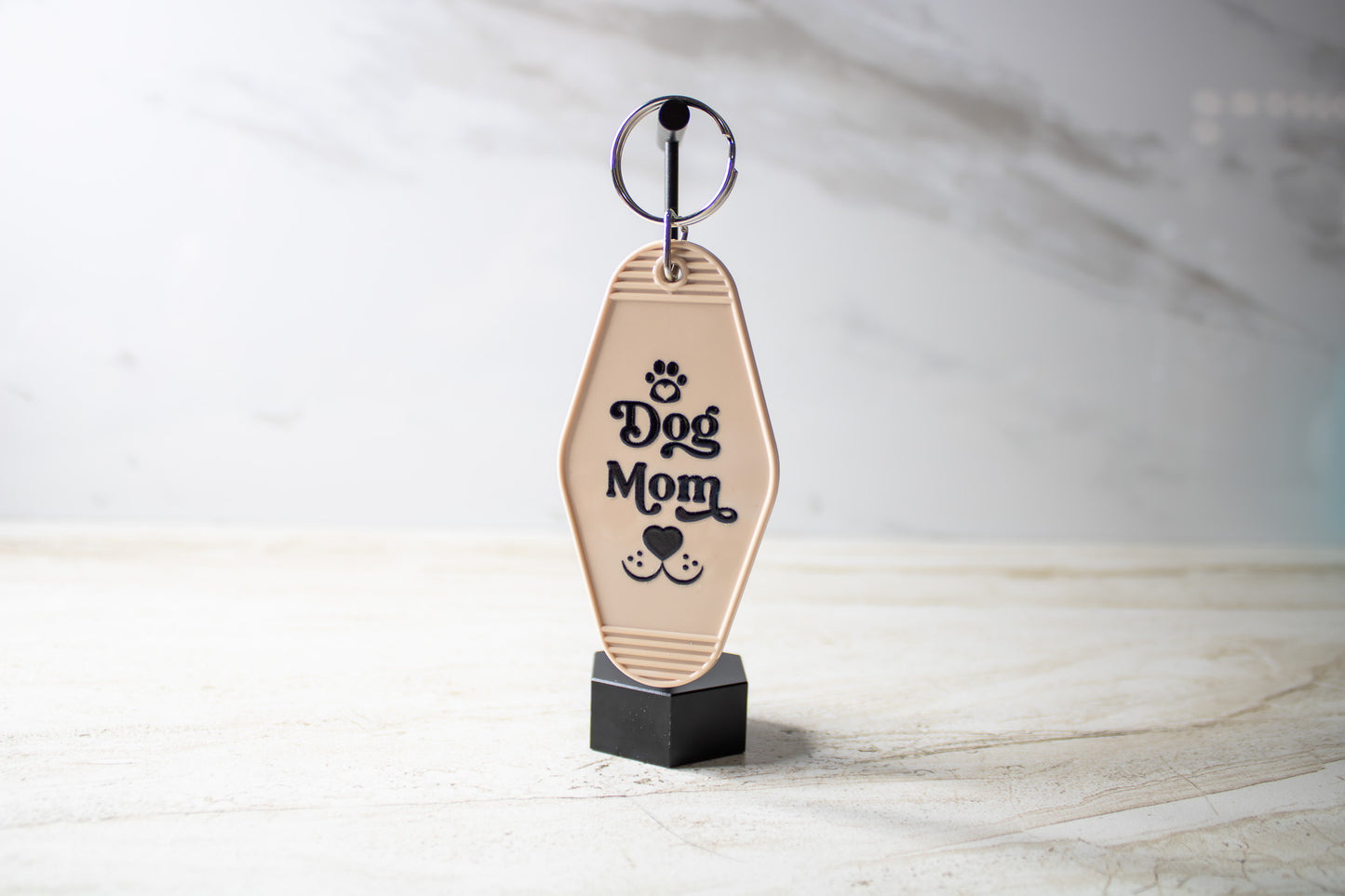 Dog Mom Keychain