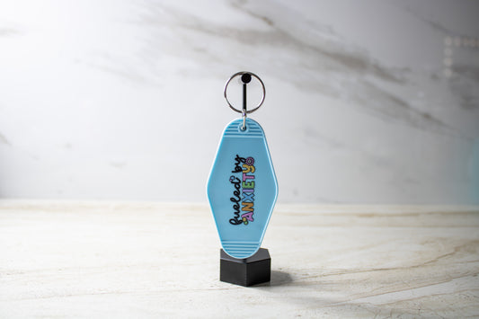 Fueled by Anxiety Keychain