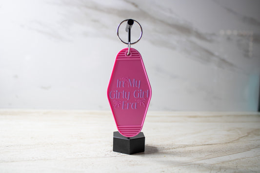 In My Girly Girl Era Keychain