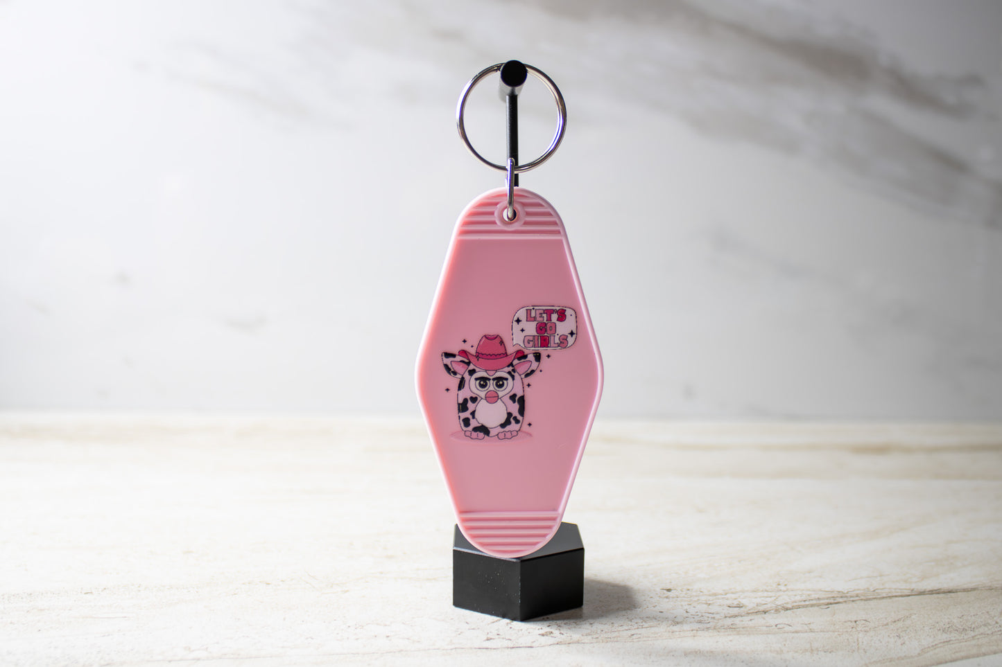 Let's Go Girls Keychain