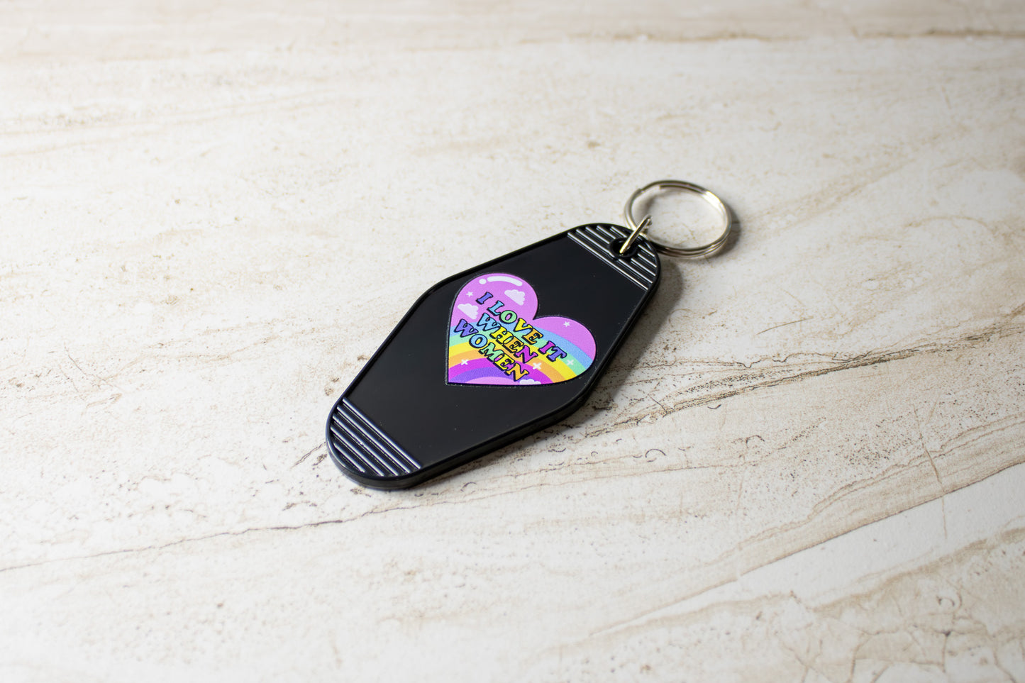I Love It When Women Keychain