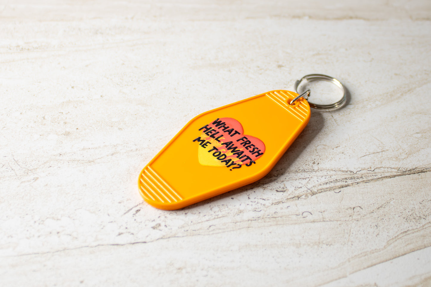 Fresh Hell Keychain