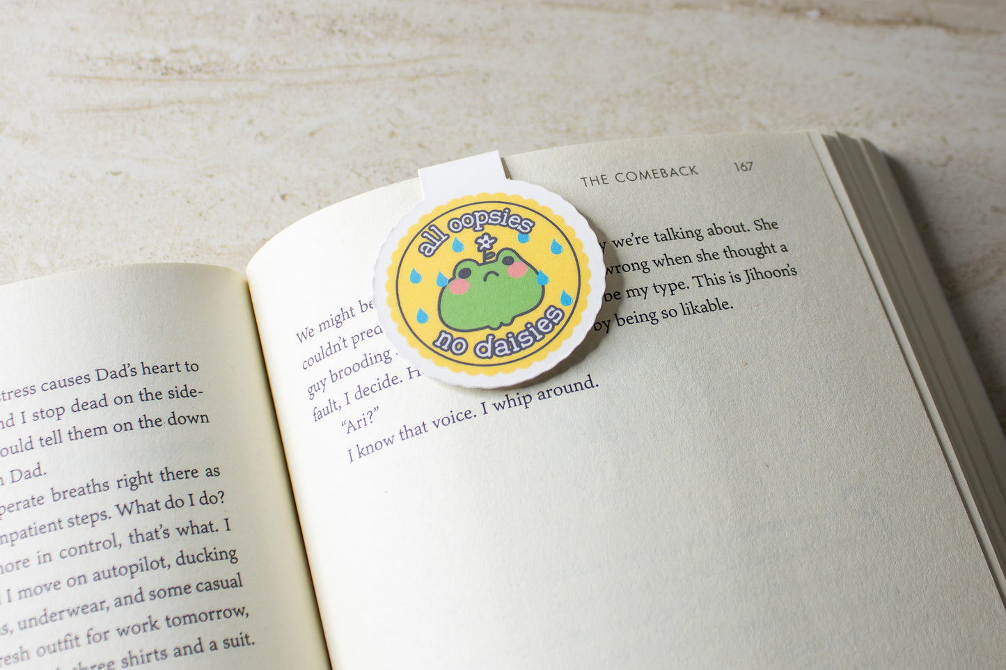 All Oopsies No Daisies Magnetic Bookmark