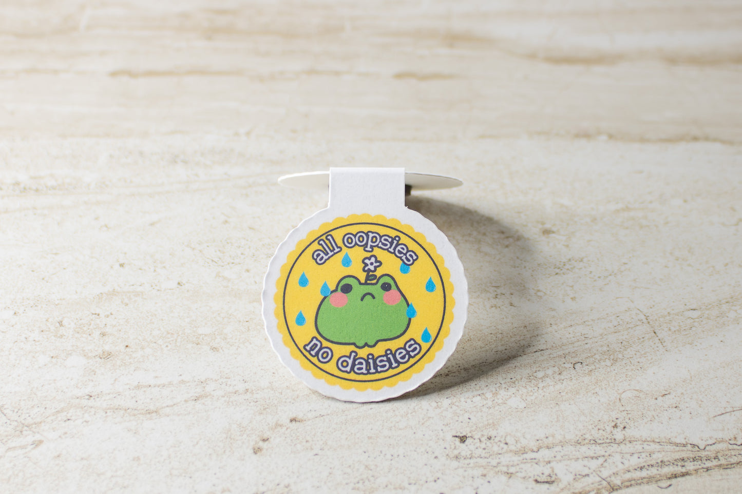 All Oopsies No Daisies Magnetic Bookmark