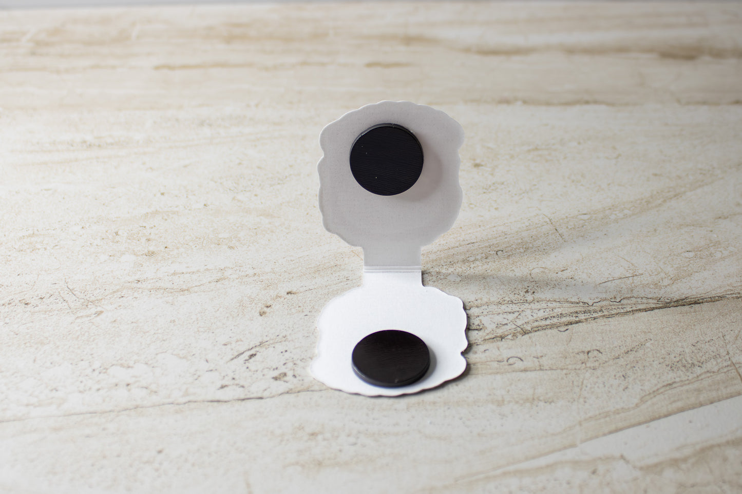 Literally Just a Girl Vintage Cake Magnetic Bookmark