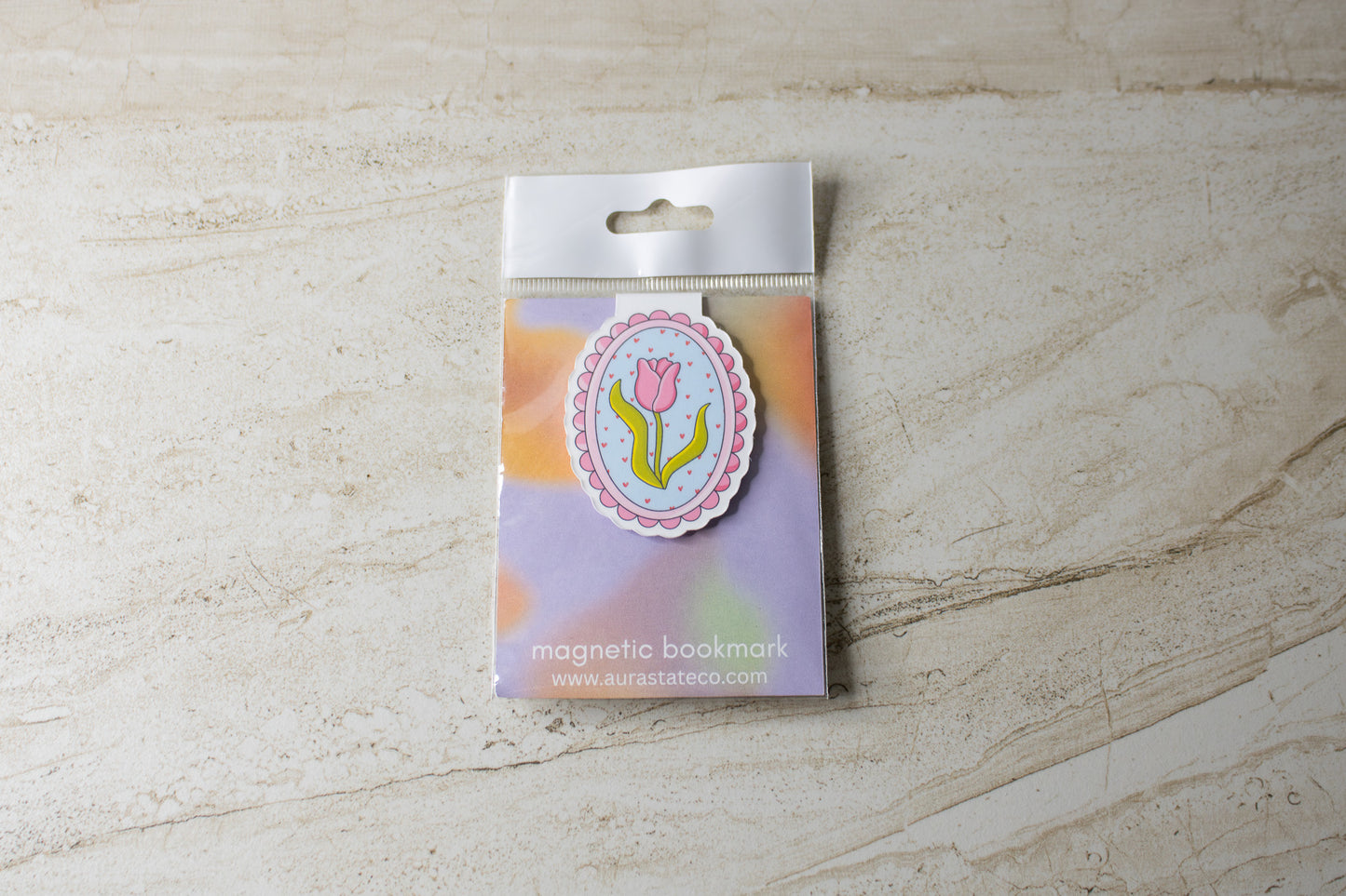 Tulip Frame Magnetic Bookmark