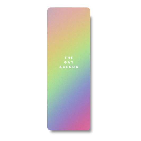 The Gay Agenda (Pride) Bookmark